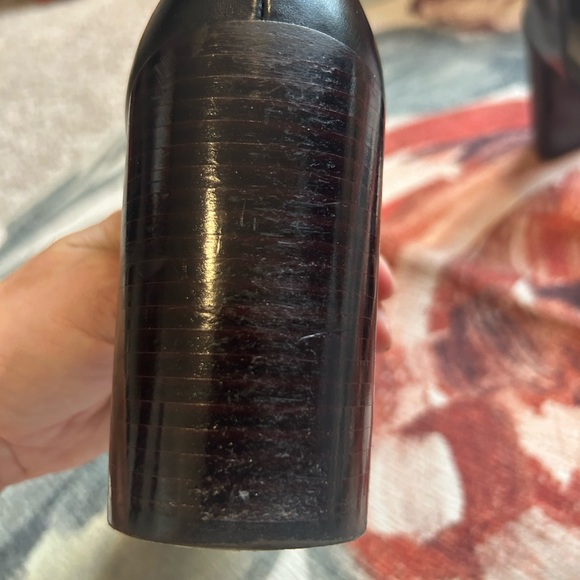 VINCE Prim Leather Pump with stacked heel - Picture 11 of 15